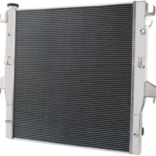 Primecooling 55MM 3 Row Core Aluminum Radiator for 2003-09 Dodge Ram 2500 3500 (Fits: 5.9L 6.7L Diesel OHV Cummins)