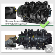 Upper Intake Manifold Assembly for Chevrolet Silverado Express Suburban Tahoe GMC Cadillac Hummer Workhorse (Without map sensor)