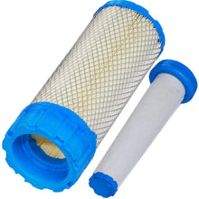 HIFROM Air Filter Combo 11013-7038 (Outer Filter) 11013-7039 (Inner Filter) Fuel Filter Spark Plug Oil Filter Tune Up Kit Replacement for Kawasaki FX751V FX801V FX850V FX921V FX1000V