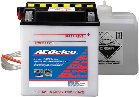 ACDelco AB10LA2 Specialty Conventional Powersports JIS 10L-A2 Battery