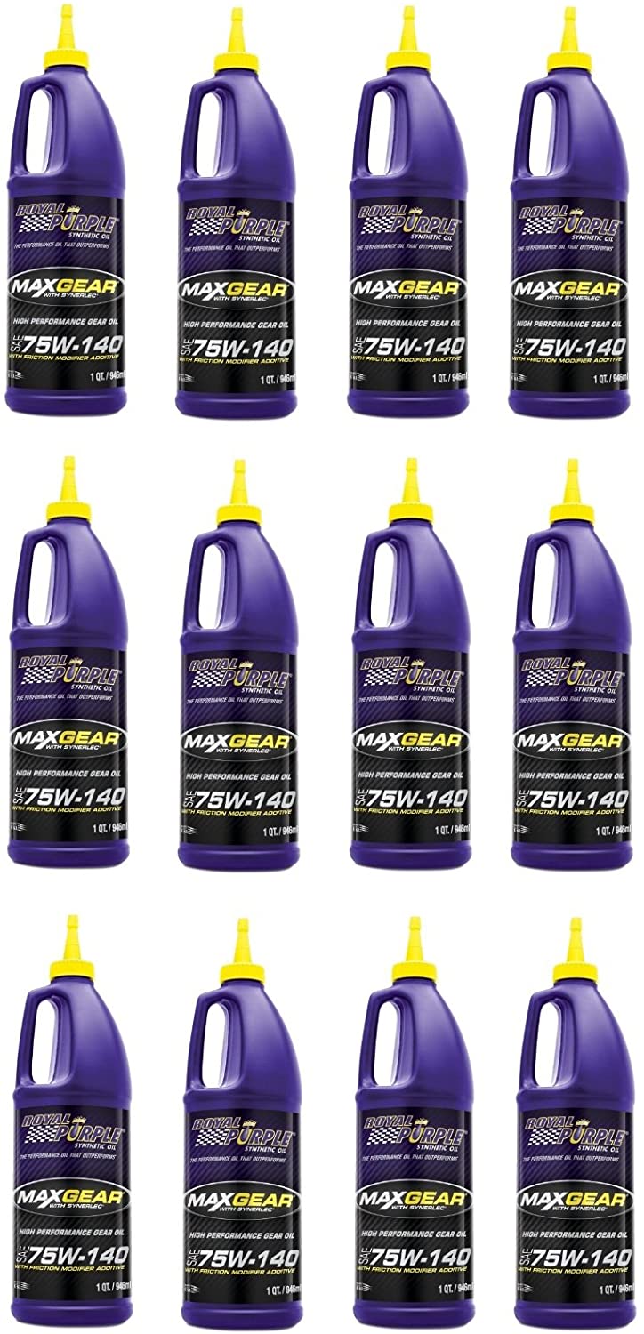 Royal Purple Max Gear Synthetic Gear Oil 75W140 - (Case 12 Bottles) BUY IN A CASE AND SAVE
