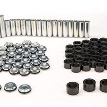 SuperATV Heavy Duty UHMW A-Arm/Control Arm Bushing Kit for OE Arms for Polaris Ranger XP 1000 (2018+) - Front and Rear - Stronger Than Stock