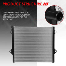 2580 Factory Style Aluminum Cooling Radiator Replacement for 03-14 Toyota 4Runner/FJ Cruiser 4.0L AT