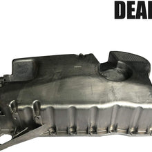 Engine Oil Pan W/Drain Plug Fits V6 2.8L 99-05 Golf / 99-04 Jetta (99 00 01 02 03 04 05 1999 2000 2001 2002 2003 2004 2005) Oil Pans For Changing Oil