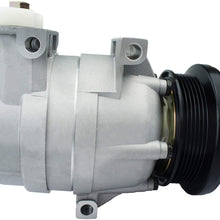 Deebior 1pc AC A/C Compressor Compatible with Century Regal Impala Lumina APV Malibu Monte Carlo Venture Alero Cutlass Cutlass Supreme Silhouette Grand Am Grand Prix Montana Trans Sport 3.1L 3.4L 3.8L