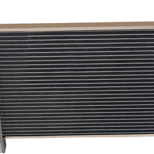 CoolingSky All Aluminum ATV Radiator for 2009-2014 Polaris Scrambler XP 850 &Sportsman 550/850/XP 550/XP 850