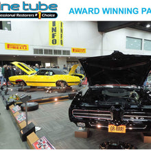 Inline Tube -3AN Male to 1/8 Pipe NPT Male Straight Adapter Fitting Plated Steel ANC104 (E-11-6)