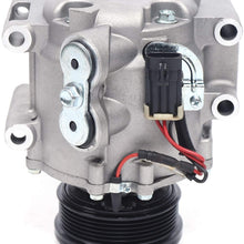 TBVECHI AC Compressor, A/C Compressor Air Conditioner Compressor Fit for GMC Buick Envoy 2002 2003 2004-2009 CO 4910AC