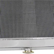 Primecooling 3 Row Aluminum Radiator for Jeep CJ Series CJ 5 6 7 w/Chevy GM Conversion V8 SWAP