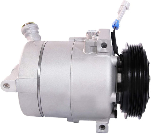 1pcsAir Conditioning AC A/C Compressor and Clutch fit for 2003-2011 9-3 2.0L 2010-2011 9-3X 2.0L l4