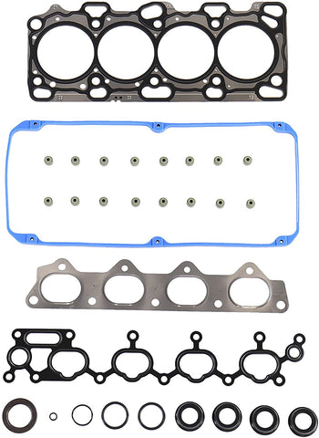 DNJ HGS155 Head Gasket Set For 1999-2005 Chrysler, Dodge, Mitsubishi Eclipse, Galant, Outlander, Sebring, Stratus 2.4L SOHC L4 16V 2351cc 4G64 VIN G