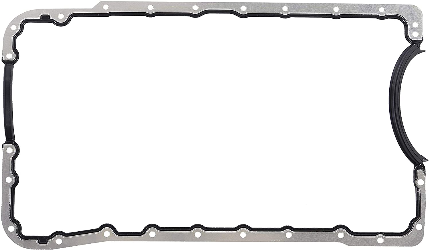 DNJ PG423 Oil Pan Gasket/For 1994-2011/ Ford, Land Rover, Mazda, Mercury/Aerostar, B4000, Explorer, Explorer Sport Trac, LR3, Mountaineer, Mustang, Navajo, Ranger/ 4.0L/ OHV, SOHC/ V6/ 12V