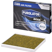 Purolator PBC26155 PurolatorBOSS Premium Cabin Air Filter with Febreze Freshness