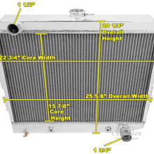 Champion Cooling, 4 Row All Aluminum Radiator for Dodge/Plymouth Models, MC2374