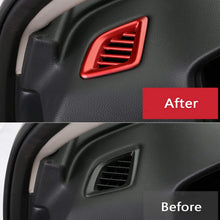 Xotic Tech 5pcs Sporty Red Pre-Cut Front Hood Grille Grill Molding Trim Waterproof Protector Sticker for Honda Accord 2018 2019 Sedan