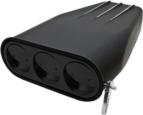 CFR Performance Aluminum Scoop Bug Catcher Style Single OR Dual Quad 5 1/8