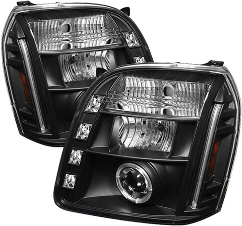 Spyder Auto PRO-YD-GY07-HL-BK Black Halo Projection Headlight