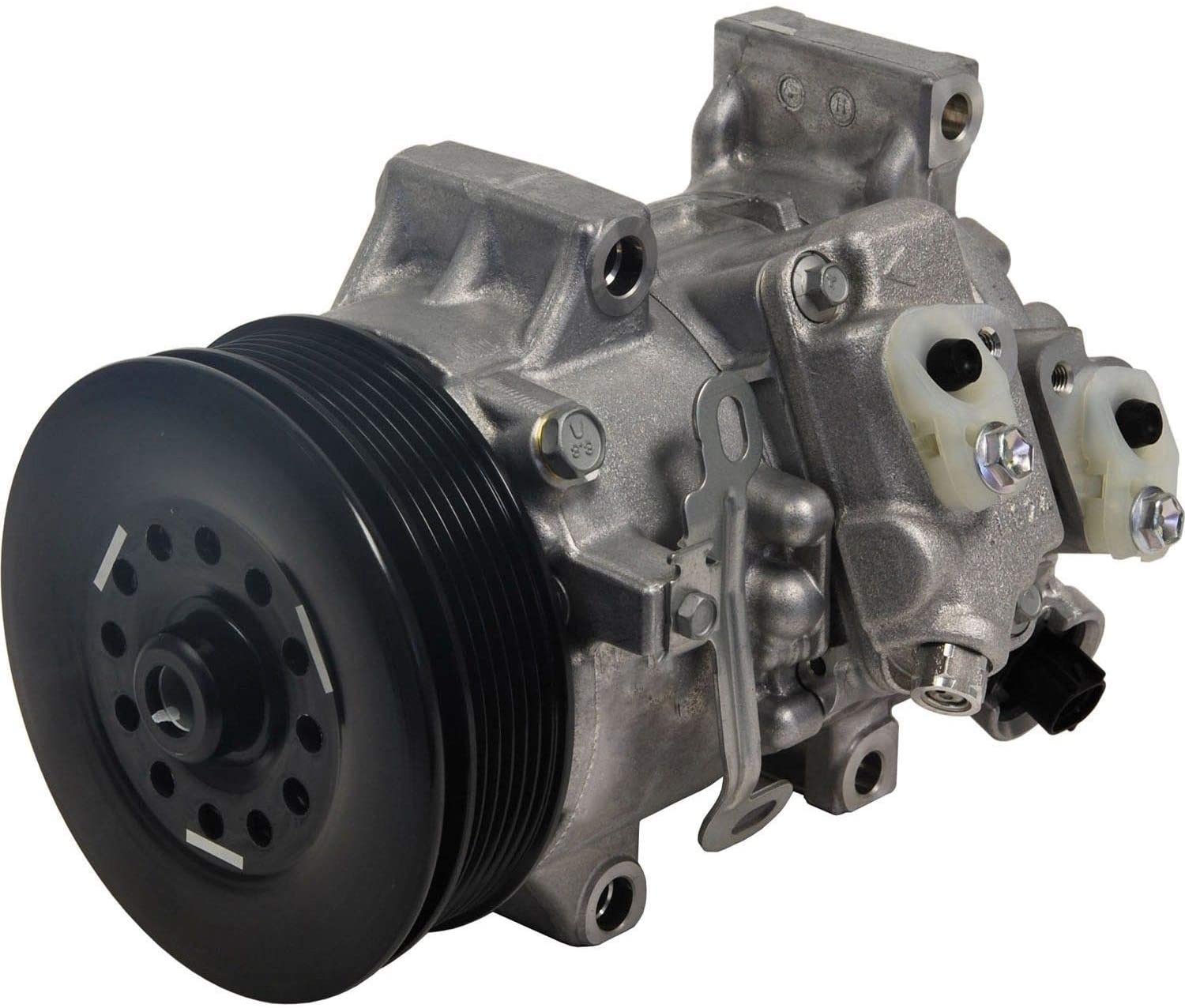 447190-8192 Air Conditioning Compressor with Clutch Assy for Air Conditioner Compressor Toyota Corolla 1.8L L4 2009 2010 6SEU14C with 3 Month Warranty