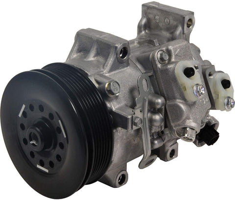 447190-8192 Air Conditioning Compressor with Clutch Assy for Air Conditioner Compressor Toyota Corolla 1.8L L4 2009 2010 6SEU14C with 3 Month Warranty