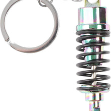 Zodaca Car Parts Keychain Set (Metal, 6 Pieces)