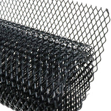 AUTOT 40 x 13 inch Car Grill Mesh Sheet, Black Painted Aluminum Alloy Grille Mesh Roll, 11 x 25 mm Hexagon-Shape Grids
