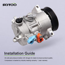 SCITOO Compatible with A/C Compressor for CO 30011C 2009-2012 Dodge Caliber 1.8L 2.0L 2.4L