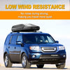 AUXMART Roof Rack Cross Bars Fit for 2009 2010 2011 2012 2013 2014 2015 Honda Pilot, Black Rooftop Luggage Rack Rail Replacement,Aluminum Cargo Carrier Bars