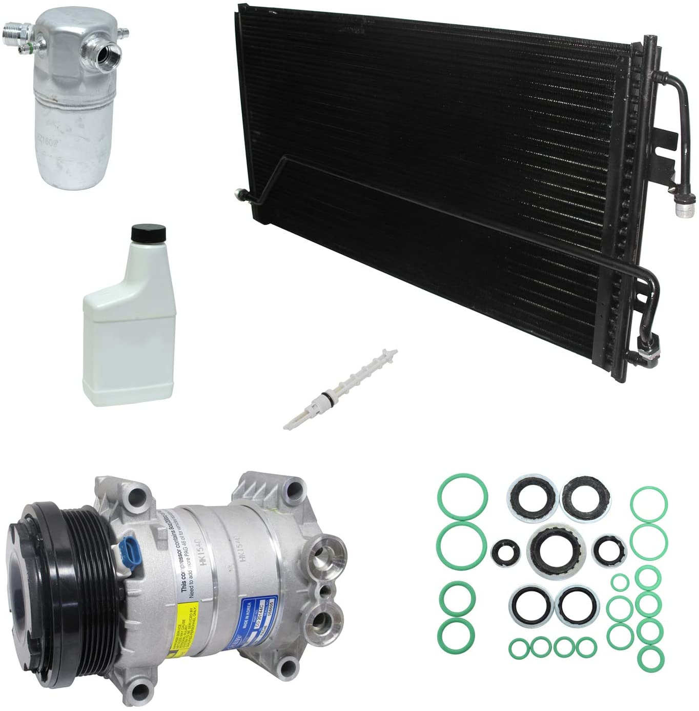 New A/C Compressor and Component Kit KT 3218A - Astro Safari