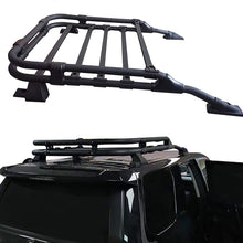 ANTS PART Roof Rack Rooftop Cargo Basket for 2010-2021 Toyota 4Runner TRD Pro Cargo Carrier Luggage Cargo Racks