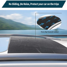 YITAMOTOR Cargo Top Carrier Roof Bag, 19 Cubic ft Car 600D PVC Rooftop Travel Storage Luggage Bag Box Soft-Shell for Cars with or Without Racks (Door Hooks/Anti-Slip Mat/Lock inclued )