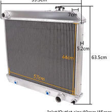 Performance Aluminum Racing Radiator Replacement For GM C/K Series C10 C20 C30 Pickup Suburban Truck 1961 1962 1963 1964 1965 1966