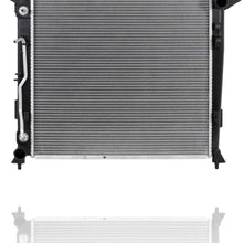 Radiator - Cooling Direct For/Fit 16-19 Kia Sorento 2.0L L4 - Plastic Tank, Aluminum Core 1-Row - 25310C6170