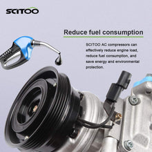 SCITOO A/C Compressor Compatible with 2004-2006 Kia Spectra 2.0L 2005-2009 Hyundai Tucson 2.0L