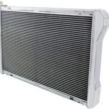 OzCoolingParts 3 Row Core Aluminum Radiator + 2 x 12" Fan w/Louver Shroud + Thermostat/Relay Wire Kit for 1982-1992 83 84 85 86 87 88 89 90 91 Chevy Camaro P20 P30/Pontiac Firebird/GMC P2500 P3500