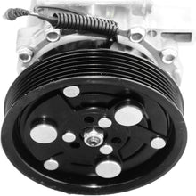 MGPRO 1pc A/C Compressor & Clutch Compatible with 2009-2010 Kangoo Express Base Cargo Van 2009 Kangoo Express Pack Cargo Van
