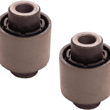 Sidem Belgium Pair Set 2 Rear Lower Rearward Outer Control Arm Bushings For VW A3 Quattro Sprtb e-tron Q3 S3 TT Beetle CC eGolf Eos R GTI Jetta City Passat R32 Rabbit Tiguan 1F 5N 8P 8U 8V A4 A5 A6 A7