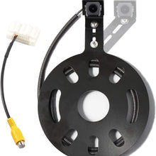 EWAY Backup Reverse Rear View Camera for Jeep Wrangler Compass Commander Liberty Patriot Grand Cherokee 2007-2018 Rubicon 2018-2020 Gladiator / with Spare Tire Adjustable Mount