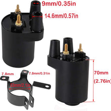 166-0772 Ignition Coil Replaces 166-0820,541-0522,HE541-0522,166-0804,1660820 Compatible with Onan Points Models BF B43 B48 NHC CCK Engine - 166-0820 Coil, 541-0522 Coil, 166-0804 Coil