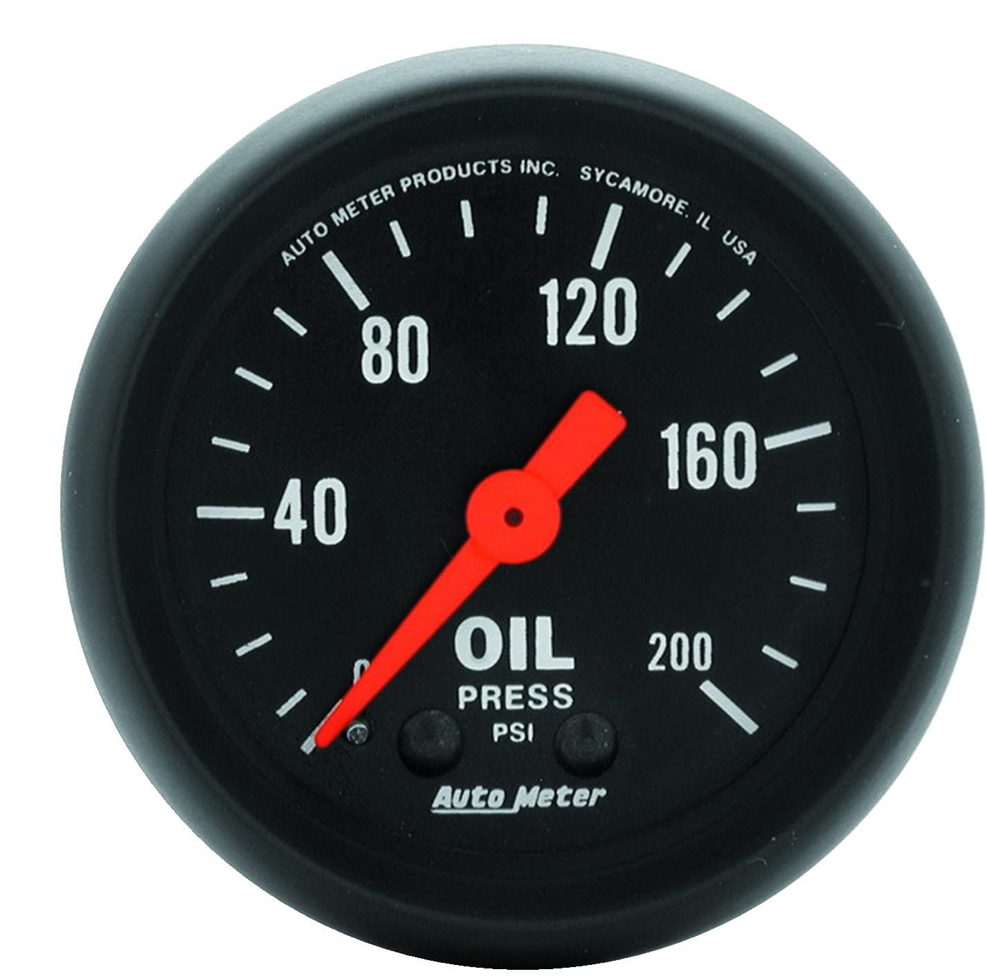 AUTO METER 2605 Z-Series Mechanical Oil Pressure Gauge