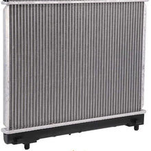 ECCPP Auto Parts Plastic Aluminum Replacement Radiator for 2006-2013 Toyota Yaris 1.5L CU2890 TO3010306,2890