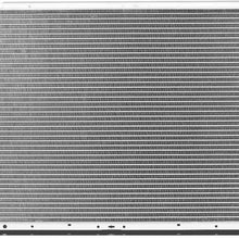DNA Motoring OEM-RA-1841 1841 OE Style Bolt-On Aluminum Core Radiator Replacement