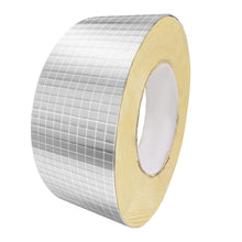 ZOENHOU 3 Pack 60mil 1.5mm Thicked Waterproof Aluminum Butyl Tape, 10 Yard x 2 Inch Foil Strong Duct Tapes Self Adhesive Leak Proof Repair Tape for Pipe RV Awning Patching Window Sealing Supplies