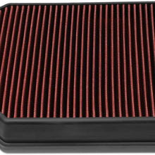 DNA Motoring AFPN-173-RD Red Panel Air Filter For 11-18 Charger/Challenger