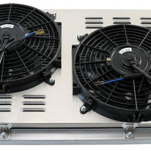 CoolingCare 3 Row All Aluminum Radiator+ Shroud w/Fans for 1967-72 Chevrolet C&K Series Pickup Many Models
