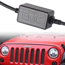 OVOTOR H4 9003 Anti Flicker Harness Canceler Decoder LED Flash Error Free Resistor Wiring Canbus for Harley Davidson Jeep Wrangler JK TJ LED Headlight Systems