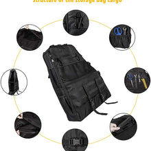 Roll Bar Storage Bag Cage with Multi-Pockets & Organizers & Cargo Bag Tool Kits for Jeep Wrangler JK TJ LJ & Unlimited 4-Door 1997-2018