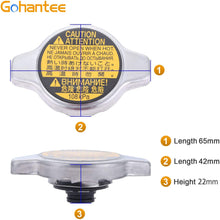 Radiator Cap Sub-Assembly, Replace 16401-31520 for Toyota Avalon Camry Echo Highlander Prius C Sequoia Sienna Solara Tundra Venza Yaris, Lexus ES300h ES350 GS300 GS430 IS300 LS430 RX300 SC430, More