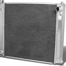 Full Aluminum 2-Row Radiator Replacement for Nissan 300ZX Z31 Z32 Turbo 90 91 92 93 94 95 96