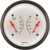 Auto Meter 1313 Arctic White Oil/Fuel Dual Gauge