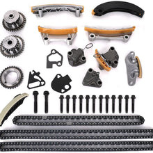 Engine Timing Chain Kit - Compatible with 3.0L 3.6L Chevy Equinox, Malibu, Traverse, GMC Acadia, Buick Enclave, Lacrosse, Cadillac CTS, SRX - Replace 9-0753S